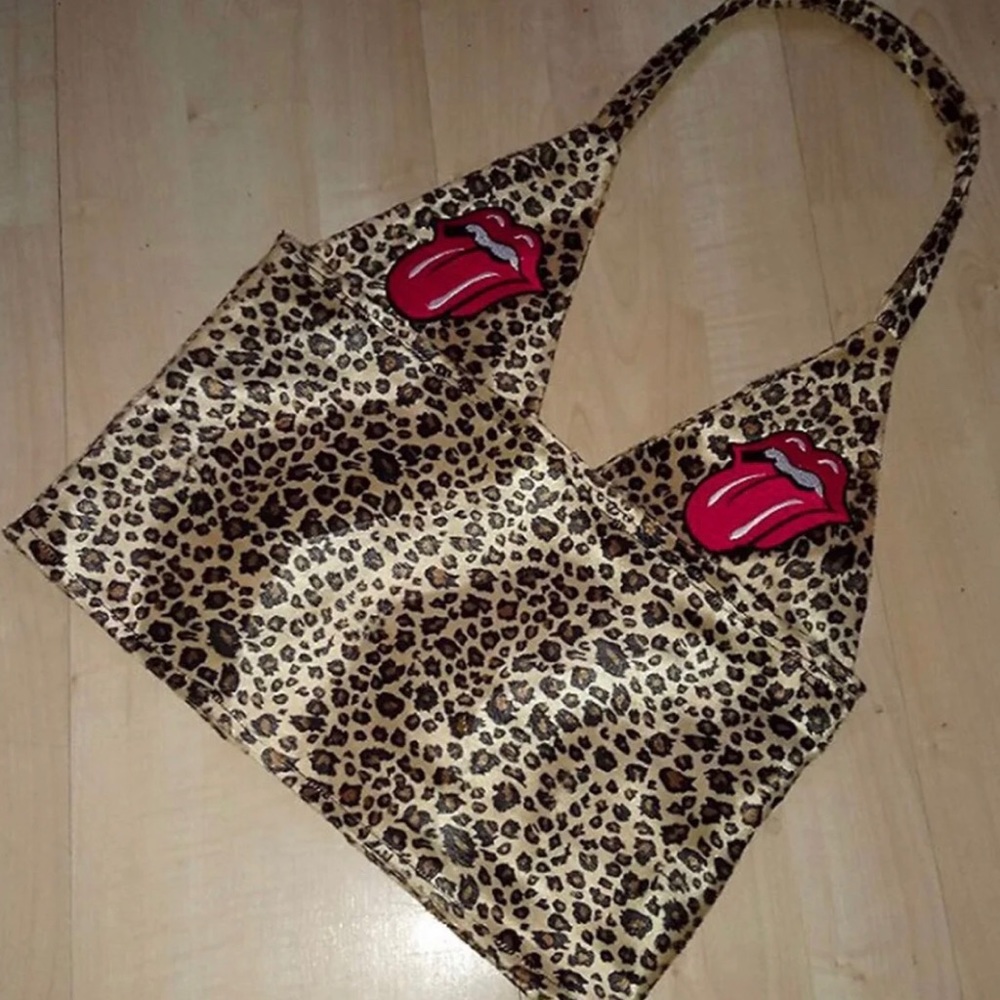 Leopard/Cheetah Festival Halter Top